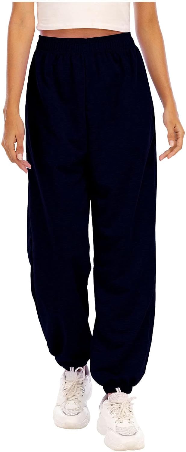Pantalones cargo para mujer, pantalones casuales de entrenamiento, pantalones deportivos de cintura alta, pantalones holgados Y2K modernos para