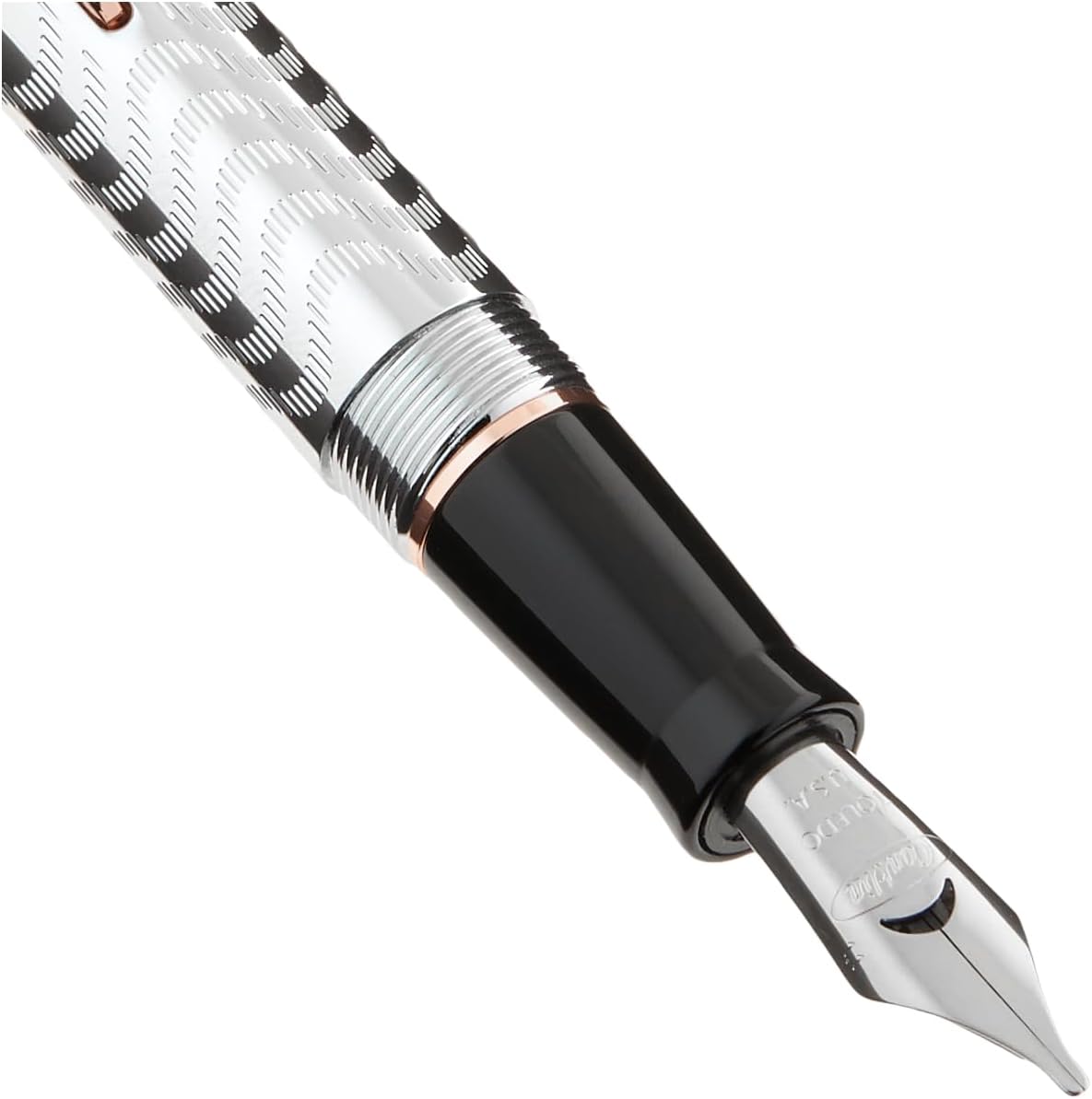 Conklin Pluma estilográfica Mark Twain Crescent Filler 125th Anniversary – S