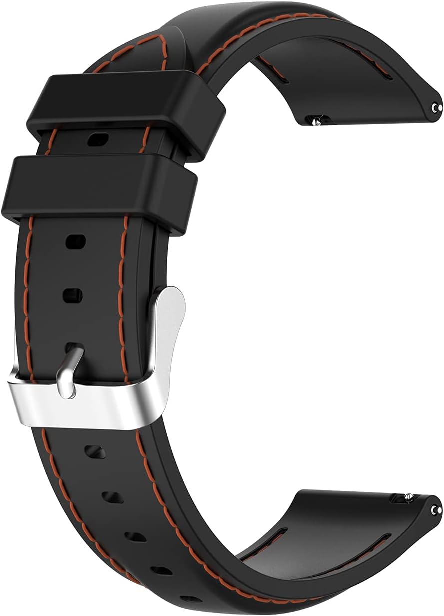 FitTurn Paquete de 5 correas de reloj para PJYUBVOR T49, correa de repuesto compatible con PJYUBVOR T49 Smartwatch pulsera de silicona suave