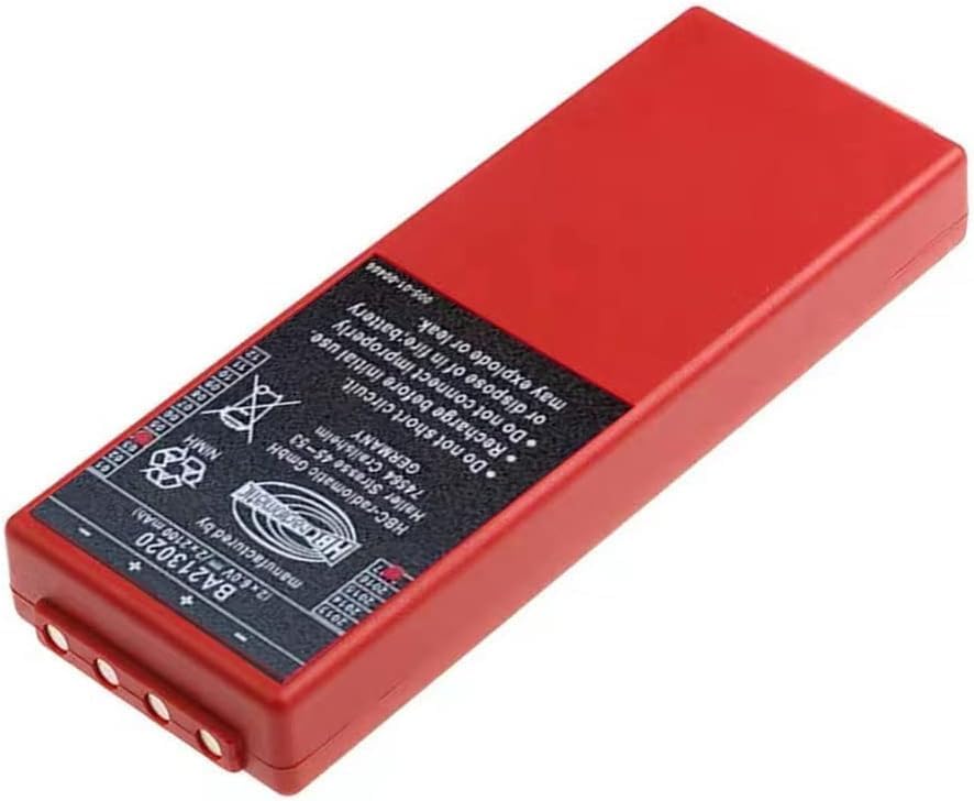 BA213020 BA213020 6V 2100mAh Batería recargable Ni-Mh Batería radiomática HBC BA213020 BA214061 FUB10AA para grúa HBC Control remoto Bomba Batería