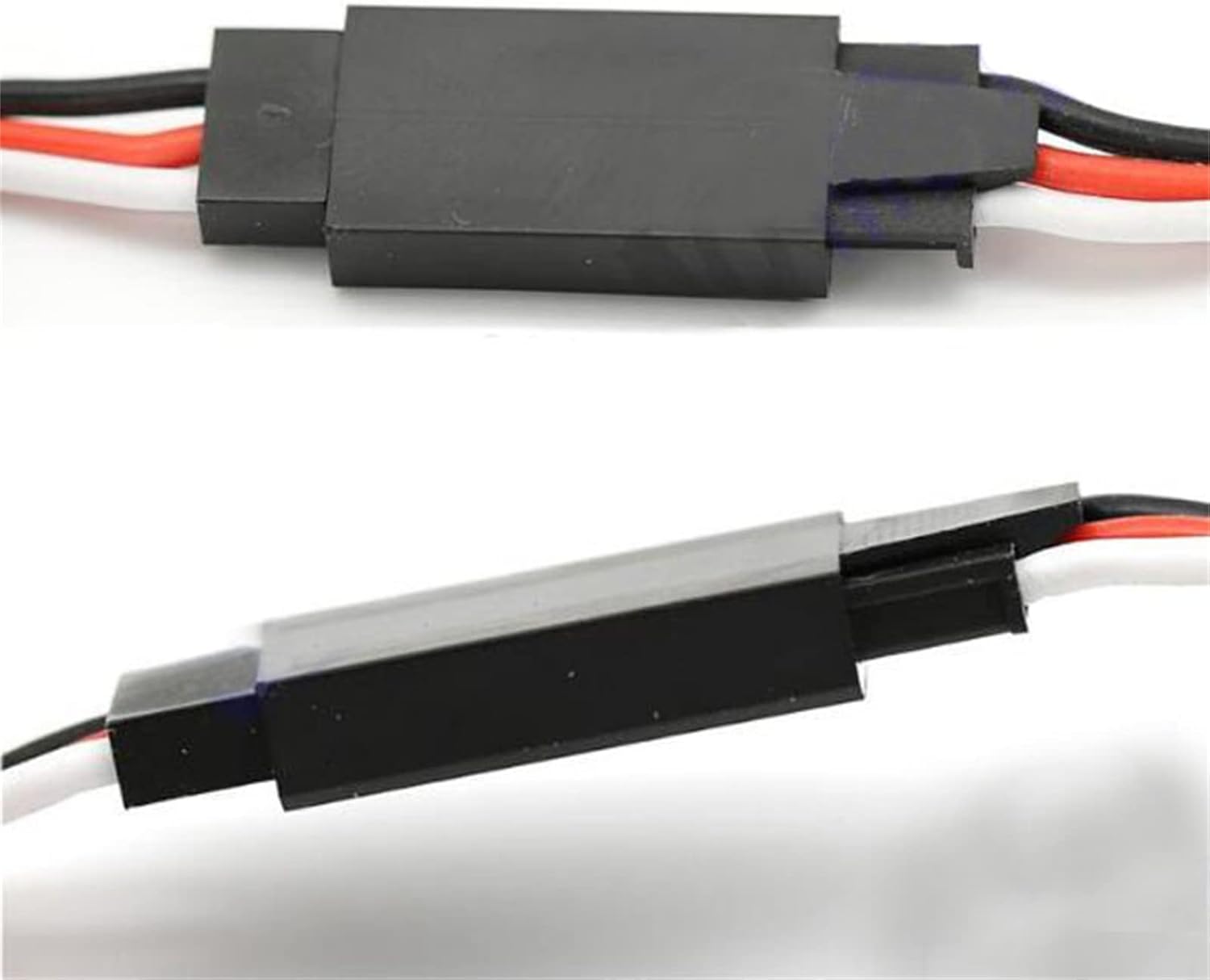 Extensión servo de 3 pines, macho y hembra JR Plug servo Cable de extensión de plomo, utilizado para aviones RC Quadcopter (6 tamaños) 5.9 in5.9