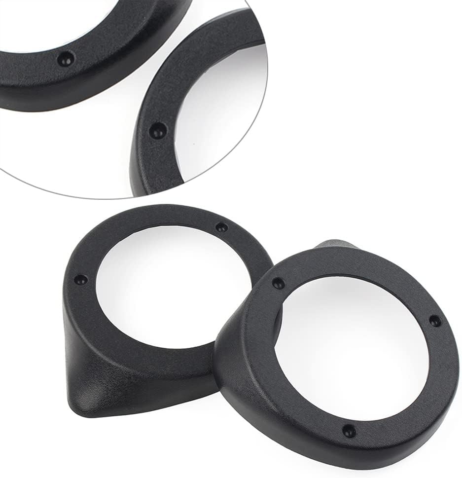 GZYF Carenados de pierna ventilada inferior para motocicleta con cápsulas de caja de altavoces de 6.5 pulgadas, cubierta de parrilla de altavoz para