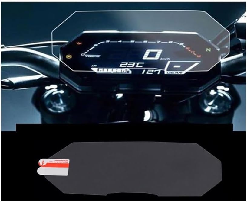 Dashboard Screen Protector For YAM&AHA MT07 FZ07 MT-07 FZ-07 2014-2016 2017 2018 Motorcycle Accessories Cluster Scratch Protection Film Screen
