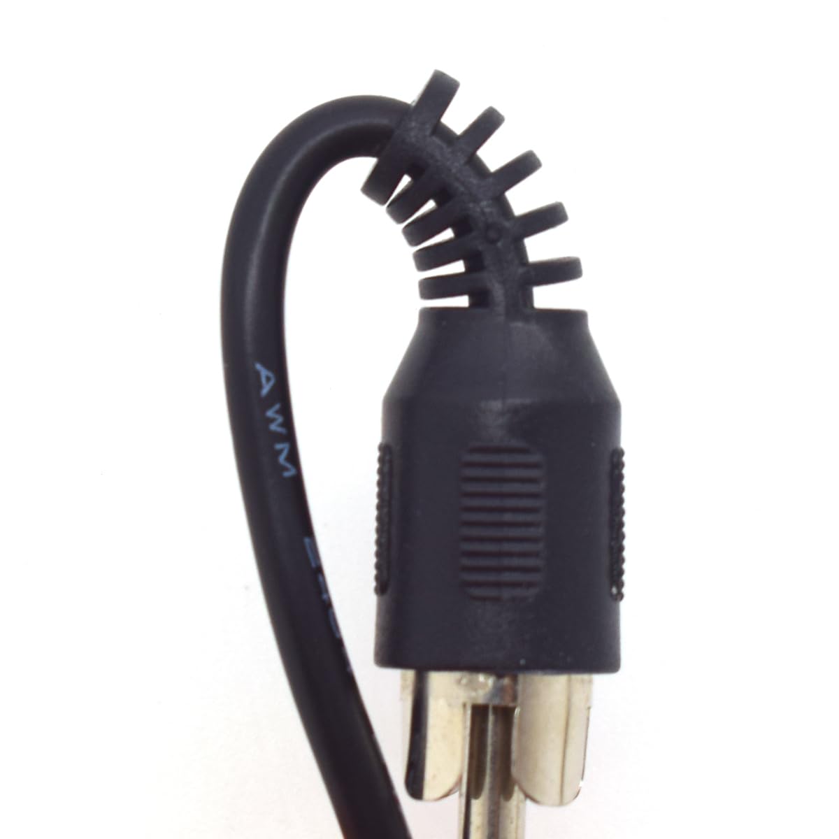 ELNONE Paquete de 2 cables RCA a cable desnudo, cable de altavoz de 1.0 ft1 pie a audio macho conector RCA adaptador enchufe para repuesto RCA cable