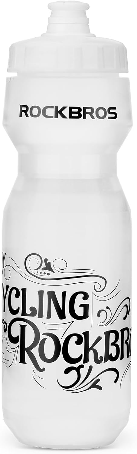 ROCKBROS Botella de agua para ciclismo, botella de agua deportiva de 20 a 25 onzas, sin BPA
