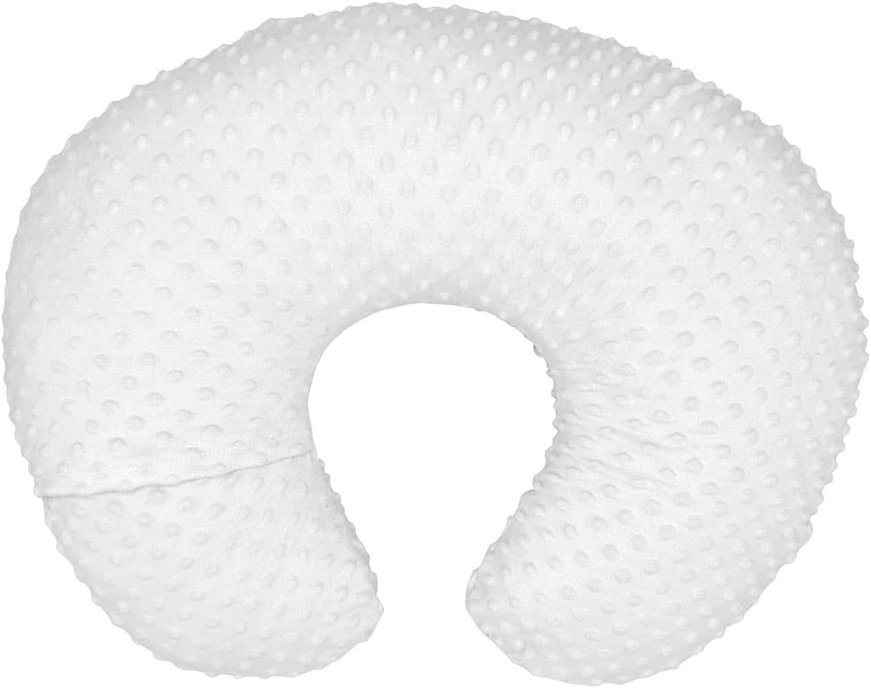 Funda de almohada de lactancia, funda de almohada de felpa para lactancia materna, se adapta a la almohada de lactancia, ultra suave y cómoda para