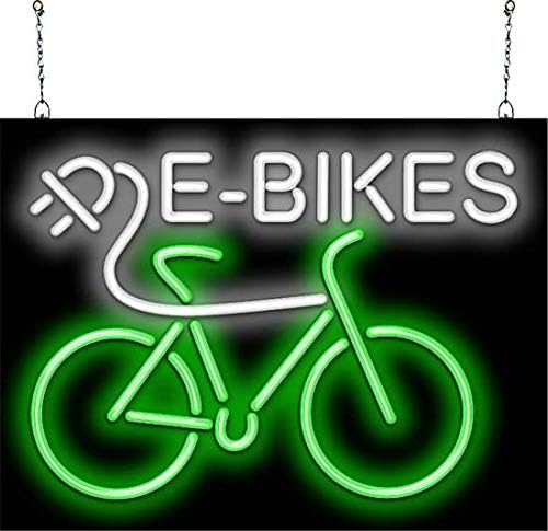 Cartel de neón de E-Bikes