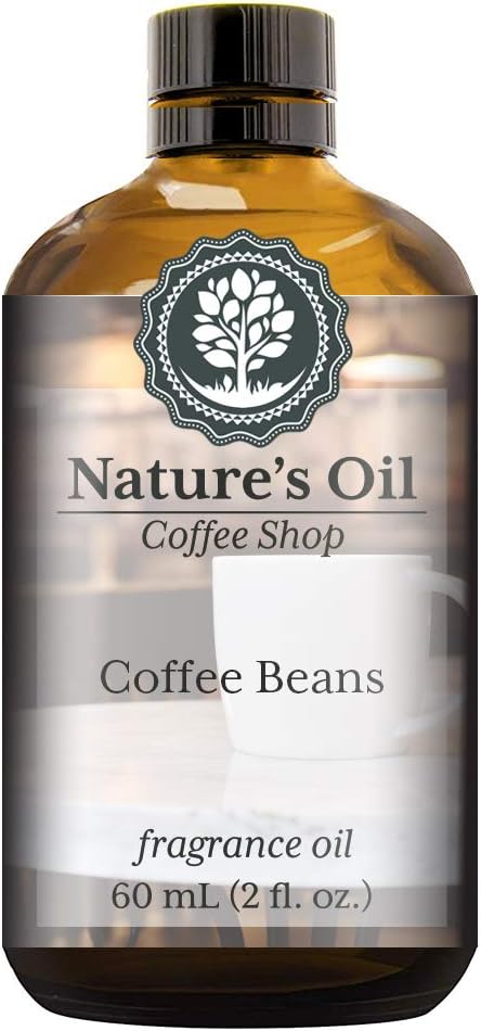 Aceite de fragancia Coffee Beans (2 onzas) para difusores, fabricación de jabón, velas, loción, aromas para el hogar, espray de lino, bombas de