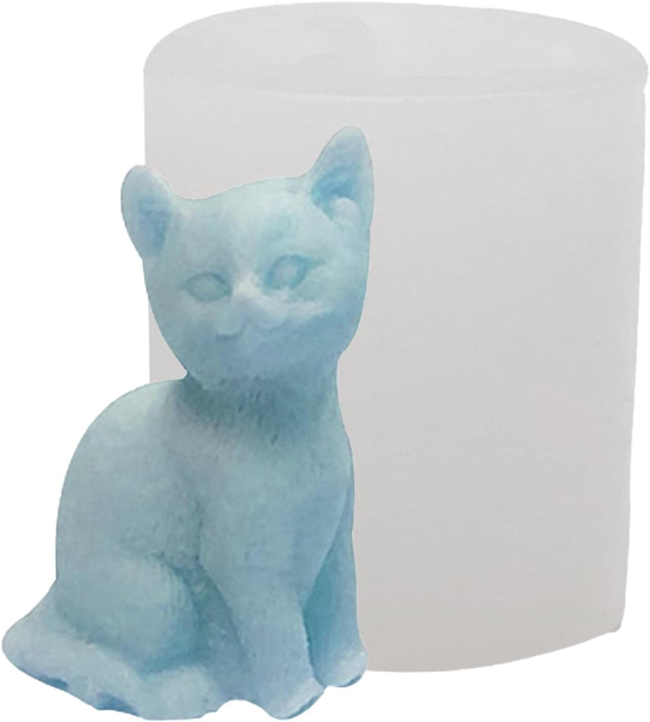Molde de silicona para gatos  Moldes de silicona para dormir para gatos  Moldes de silicona para velas de gato, molde de fondant para hacer
