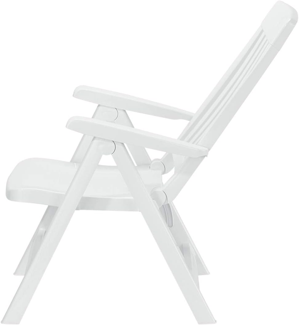 KETTLER Sieger Silla Plegable Resina Blanco