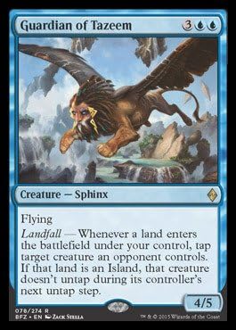 Magic the Gathering – Guardian of Tazeem (078274) – Battle for Zendikar