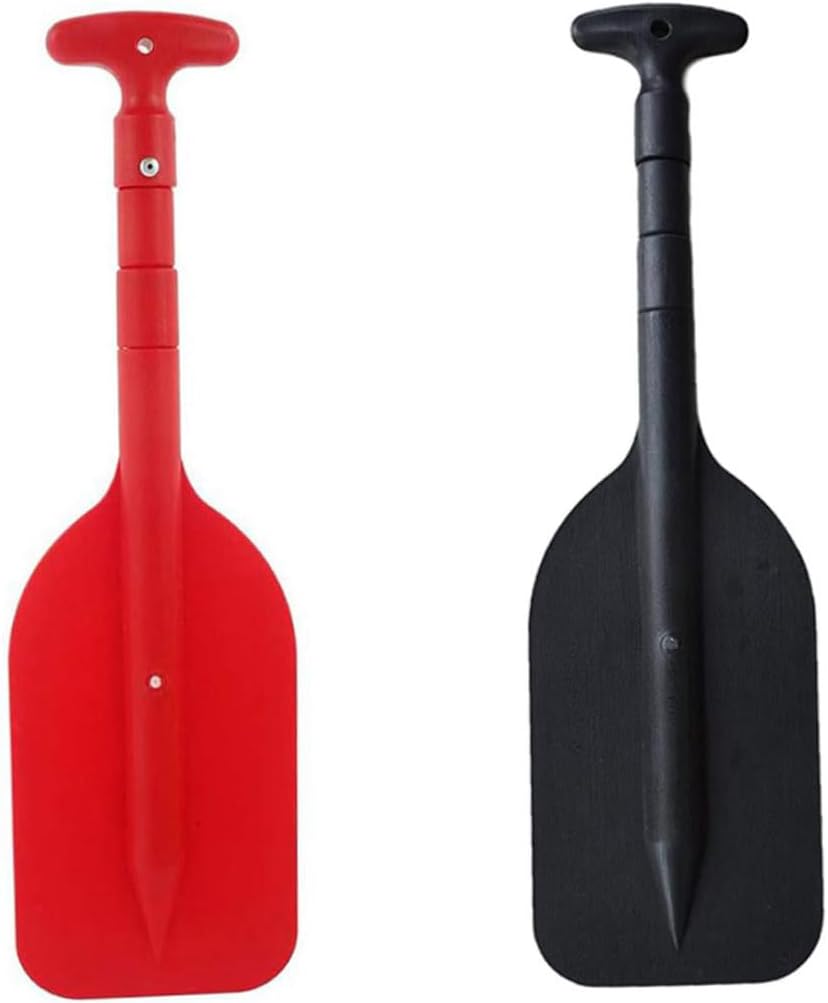 Mednkoku Paleta telescópica de 21 a 42 pulgadas de longitud ajustable tipo canoa portátil retráctil remos de barco al aire libre Kaya Safe Boat