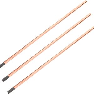 Utoolmart 3 piezas de cobre recubierto de carbono gouging carbono 0.315×13.976 in carbono gouging varas electrodos de cobre Utoolmart 3 piezas de cobre recubierto de carbono gouging carbono 0.315×13.976 in carbono gouging varas electrodos de cobre