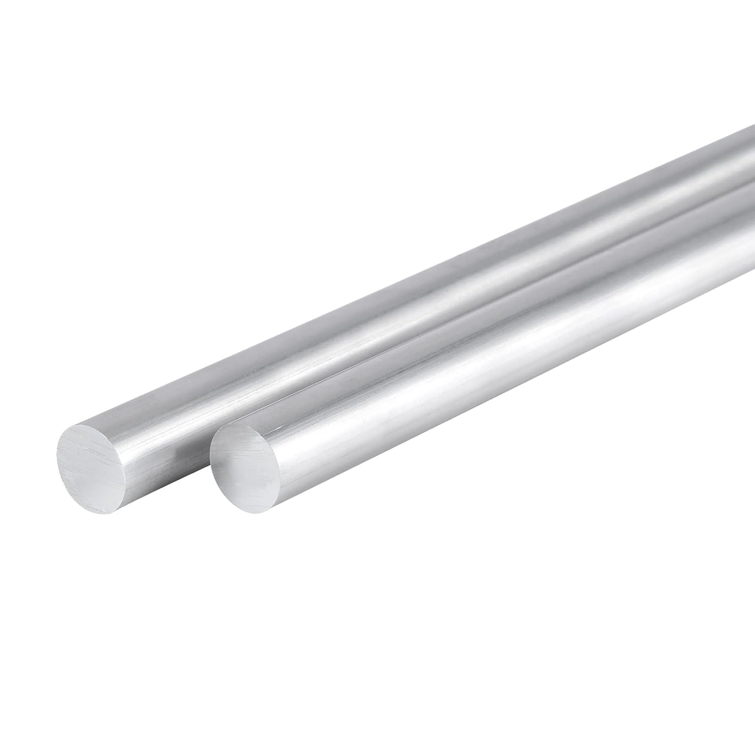 2 piezas de varilla redonda de aluminio de 35 pulgadas de largo 13 pulgadas de largo (12.992 in) de torno extruido sólido T6511 (35 x 13 pulgadas, 2)