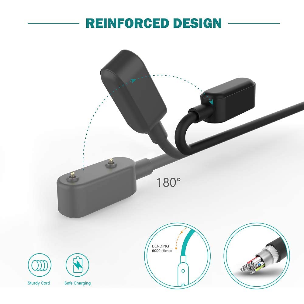 Replacement Charger Compatible for Huawei Watch Fit 2 USB Charging Cable, Magnetic Charger Cord Dock Compatible for Huawei Watch Fit 2 Fit2
