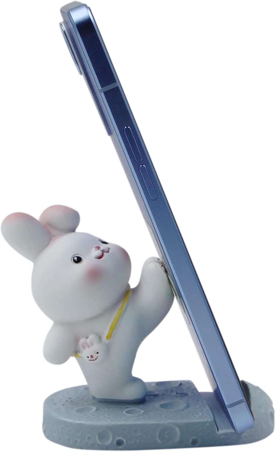 Suillty Lindo conejo animal teléfono celular soporte para escritorio Smartphone teléfono móvil soporte escritorio decoración hogar regalo