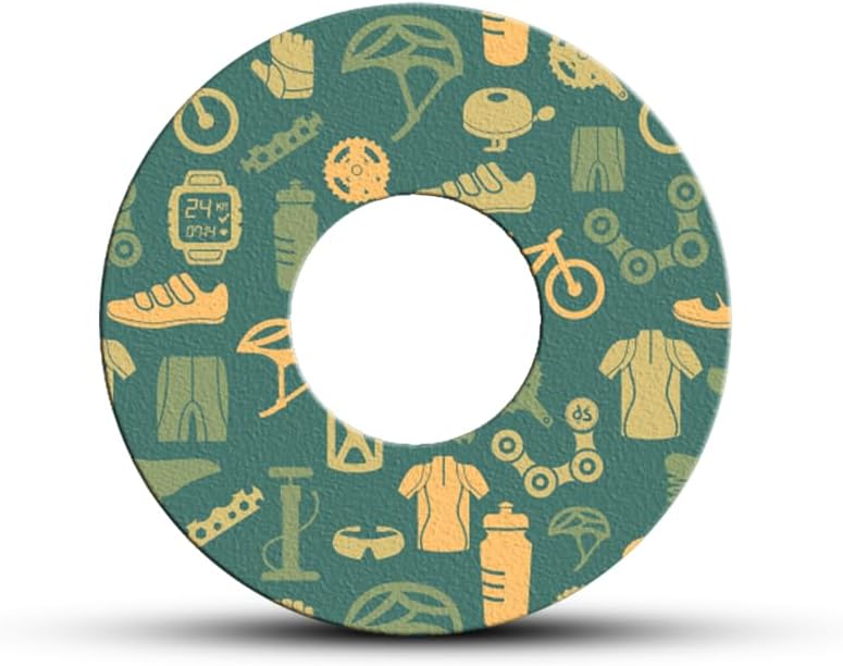 Global Sports – Parche adhesivo para sensor Libre 2, impermeable, calcomanías para transmisor Dexcom G6, resistentes a la peladura, hipoalergénicas,