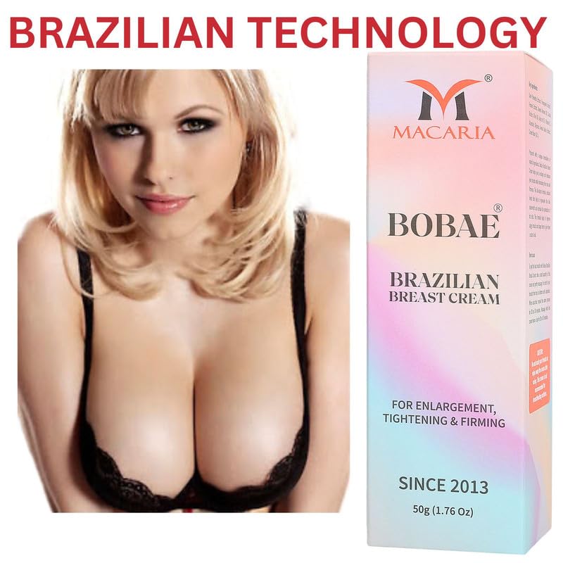 MACARIA Bobae Gel crema para ampliación de senos  Busto de masaje de senos para abucheo más grande  Aceite natural para el crecimiento de los senos