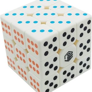 AMGRBCUBO Speed Cube 3×3 Dados Forma Cubo Mágico Puzzle IQ Juego Puzzles 2.205 in AMGRBCUBO Speed Cube 3×3 Dados Forma Cubo Mágico Puzzle IQ Juego Puzzles 2.205 in