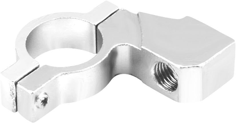 aqxreight – Soporte de espejo para manillar, soporte de espejo retrovisor de motocicleta de 0.394 in, soporte para adaptador de espejo de montaje en