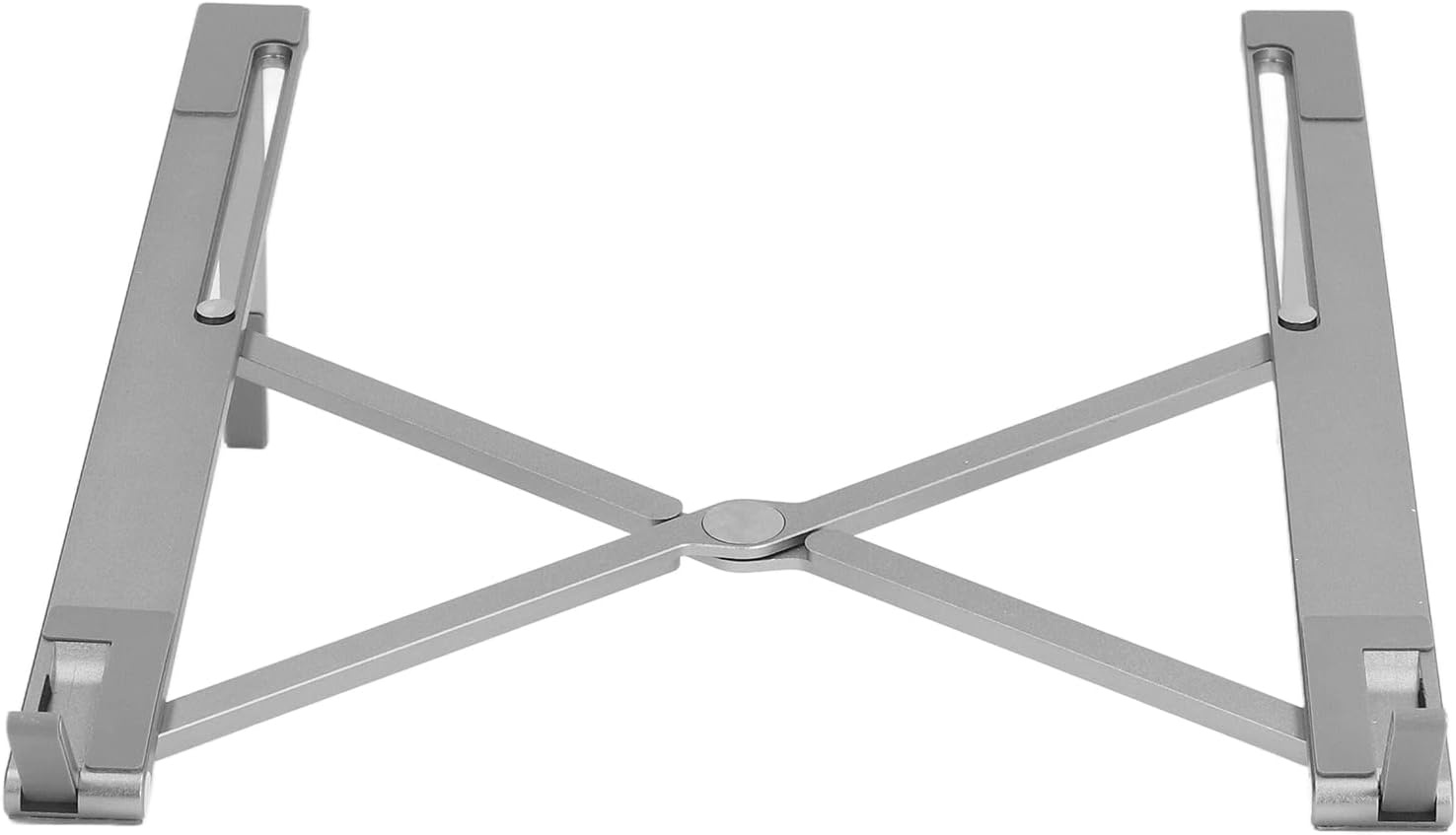 Soporte plegable y ajustable para laptop, monitor portátil, soporte de computadora de escritorio portátil para tableta de 10 a 17 pulgadas, gris