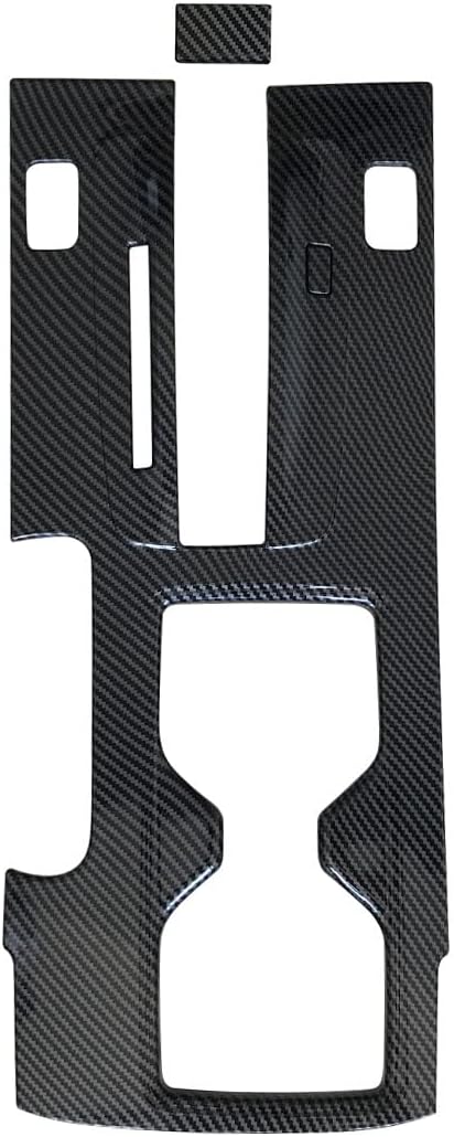 ruihe Patrón de fibra de carbono para palanca de cambios de coche, panel de consola, cubierta de marco compatible con Honda Accord 2013 2014 2015