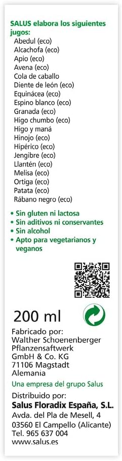 Salus Ortiga Picante Orgánica Fresca 6.8 fl oz