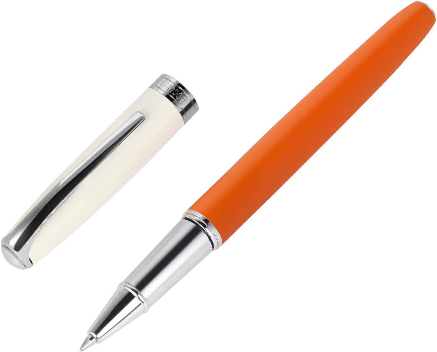 Elegante bolígrafo roller de color contrastante, juego de regalo de lujo para hombres y mujeres, bolígrafos lindos y geniales, escritura suave,