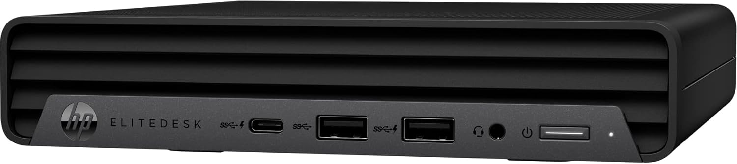 HP Mini escritorio EliteDesk 800 G6 Business, procesador Intel Core i5-10500T, RAM DDR4 de 16 GB, SSD PCIe de 256 GB, RJ-45, Displayport, KB y mouse