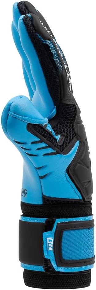 N1 Goalkeeper gloves Beta 2.0 – Guantes de fútbol juvenil con corte negativo y palma de látex alemana. Guantes de portero de fútbol para niños
