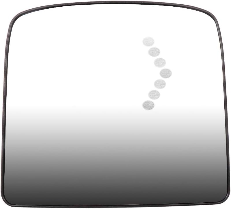 SCITOO Espejo para capó de camión, espejo de remolque montado en la puerta, apto para 2008-2019 para Volvo para VNL 670 780 2008-2013 para VNM 630