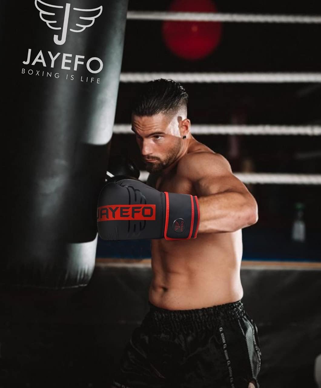 R-6 Guantes de boxeo para hombres y mujeres Sparring Heavy Boxing Bag MMA Muay Thai Kickboxing Mitts