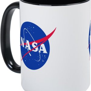 CafePress NASA – Taza grande de cerámica para café, 15 oz (15.0 fl oz) CafePress NASA – Taza grande de cerámica para café, 15 oz (15.0 fl oz)