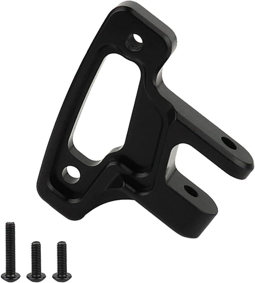 Aleación de aluminio Panhard Chassis Mount para 110 RC Crawler Axial SCX10 PRO CNC Metal Actualización Piezas AXI231054 (negro)