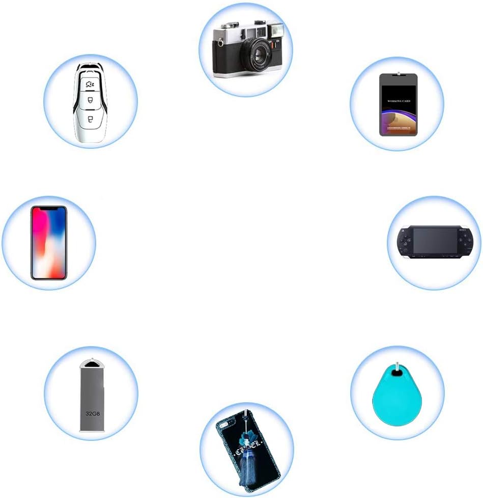 VEXMOTT Correas de muñeca ajustables compatibles con iPhone Cámara USB Flash Drive Llavero y otros artículos portátiles, color negro, juego de 2