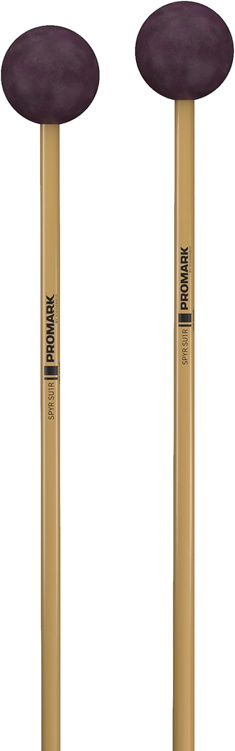 Promark Mazo de marimba de goma blanda SPYR – SU1R