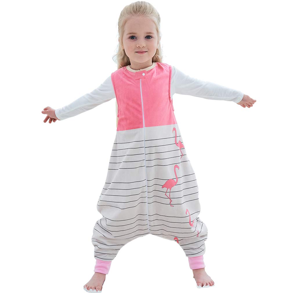 MICHLEY – Saco de dormir para bebé con pies, manta de invierno y primavera para bebés