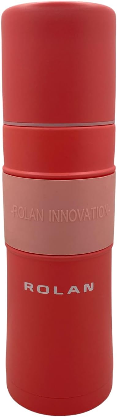 ROLAN – Automatización de acero inoxidable Self Drink Mate – Termos, Mate Cup y Bombilla todo en uno, Mate Yerba en cualquier lugar sin esfuerzo,