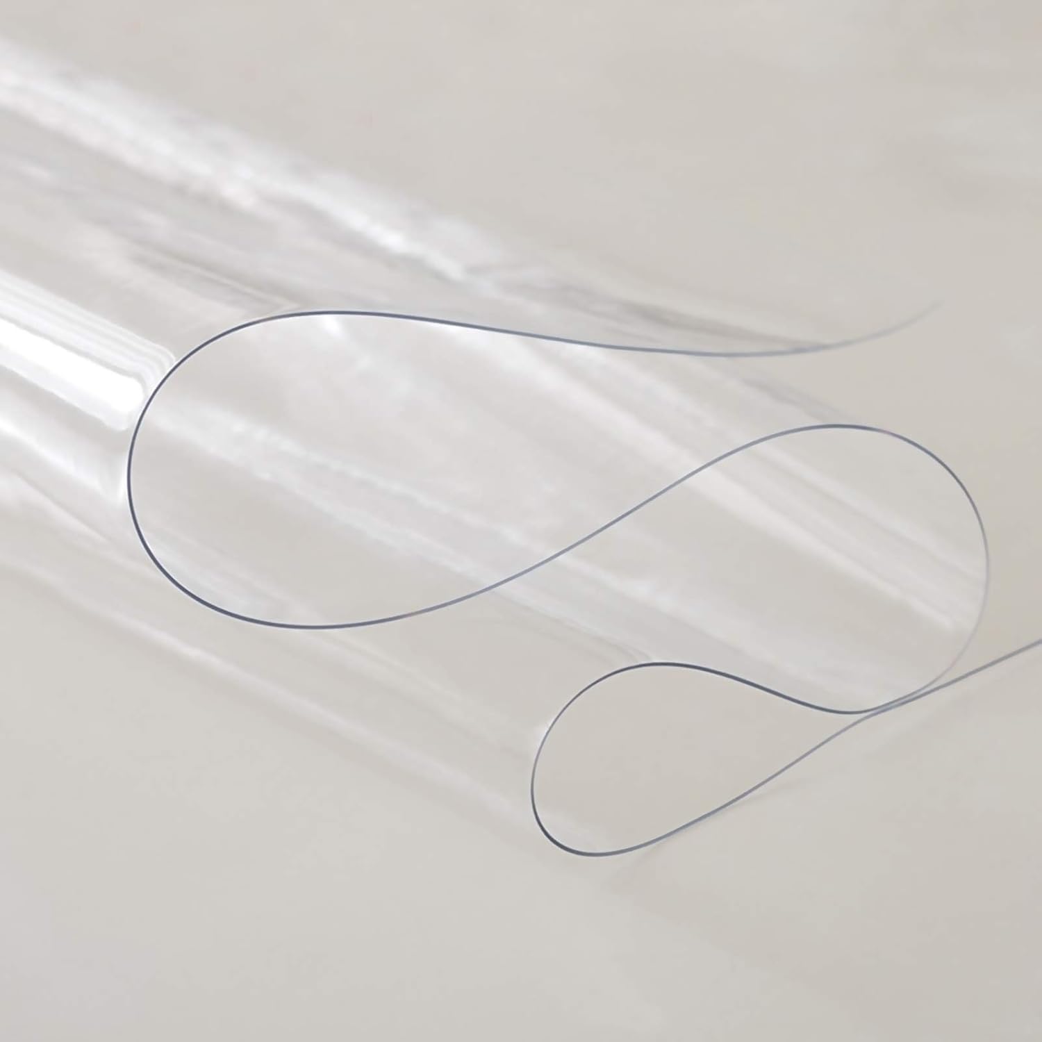NLMUVW Mantel de plástico transparente 100% impermeable, a prueba de aceite, a prueba de derrames, mantel de cloruro de polivinilo, para cocina,