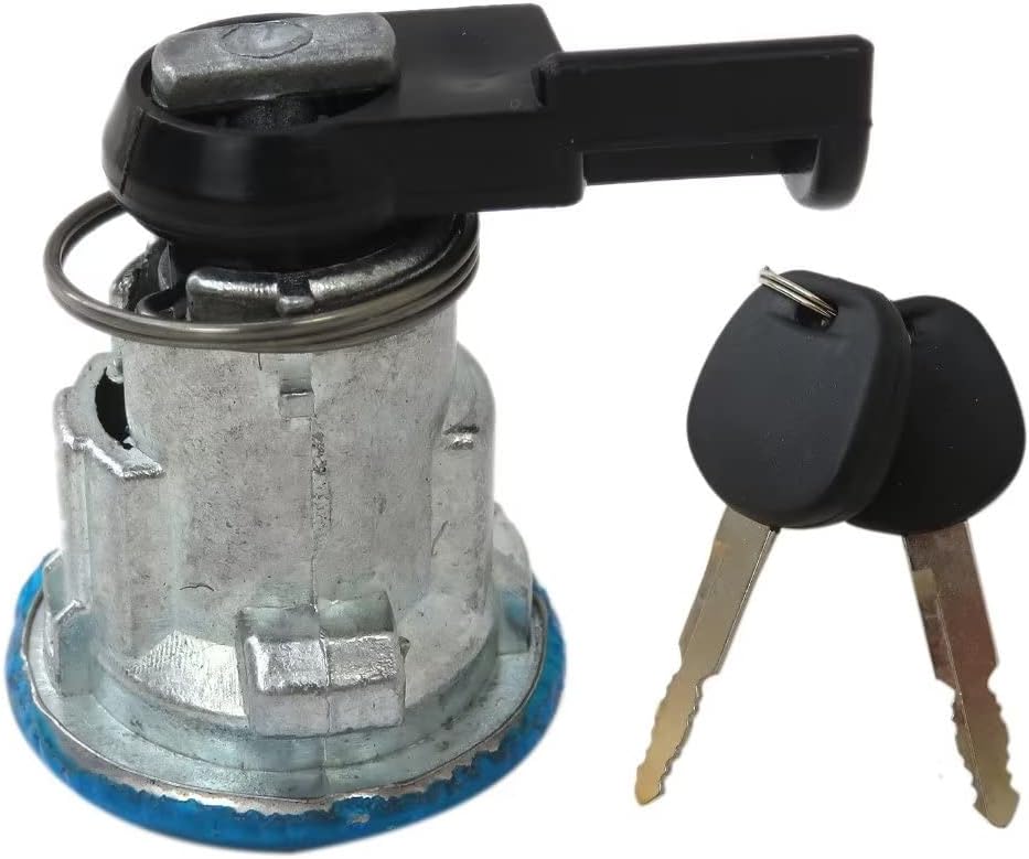 69058-35140, 69058-26030, 69058-34020 Cilindro de cerradura de puerta de combustible y 2 llaves compatibles con Toyota Tundra Base 2001 Pickup de