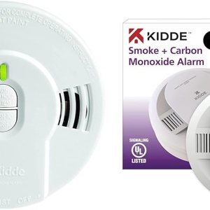 Kidde Detector de humo, batería de 10 años, indicadores LED, alerta de reemplazo, botón de reinicio de prueba y detector de humo y monóxido de Kidde Detector de humo, batería de 10 años, indicadores LED, alerta de reemplazo, botón de reinicio de prueba y detector de humo y monóxido de