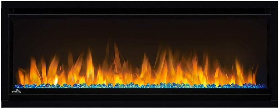 Napoleon Alluravision-NEFL42CHS-Slim – Chimenea eléctrica para colgar en la pared, 42 pulgadas delgada, color negro