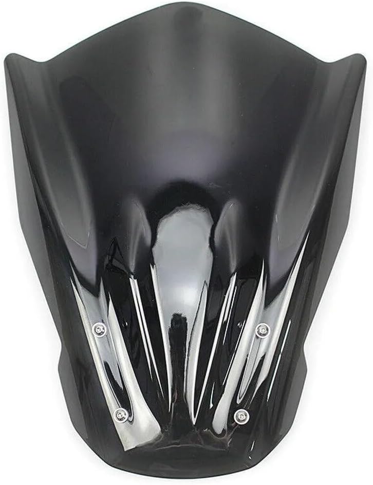 Motorcycle Windshield Windshield Windscreen Wind Deflector with Mounting Bracket Compatible with MT-07 FZ-07 2013 2014 2015 2016 2017 Motorbike