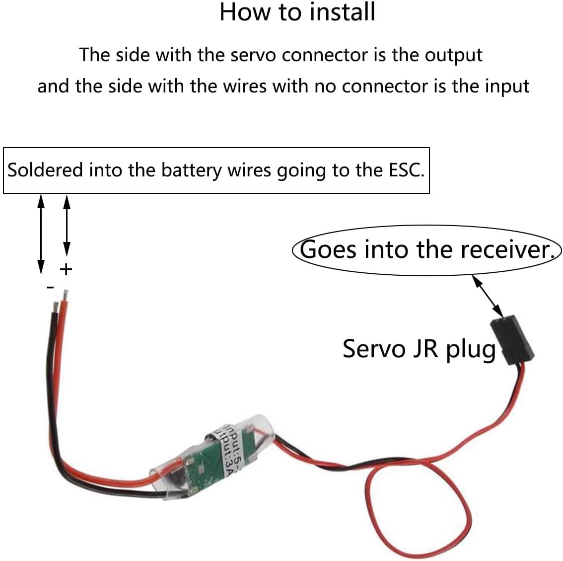 3 unids RC BEC Regulador de Voltaje 5V 3A Step Down UBEC Módulo para RC Quadcopter Avión Robótica Raspberry Pi FPV Cámara Servo Fuente de