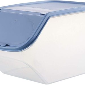 E – Juego de recipientes grandes de almacenamiento de alimentos con tapas, plástico sin BPA para cocina y despensa, organizador de plástico para E – Juego de recipientes grandes de almacenamiento de alimentos con tapas, plástico sin BPA para cocina y despensa, organizador de plástico para