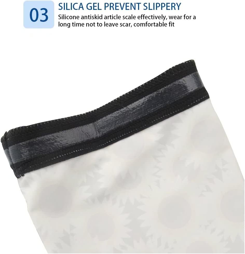 Mangas de brazo de compresión de enfriamiento Mangas de brazo antideslizantes Actividades al aire libre Protección solar cubierta de tatuaje