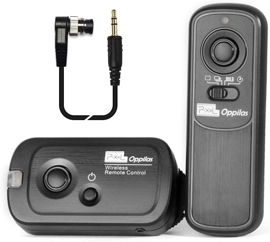 Pixel Control remoto inalámbrico de liberación del obturador RW221 DC0 compatible con Nikon Z9, D3, D4, D5, D6, D800, D850, D800E, D810, D810A,