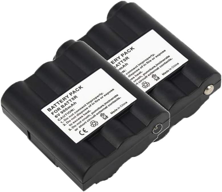 Paquete de 2 baterías de repuesto recargables para Midland BATT5R  AVP7  FRS-005  LXT210  GXT-300  GXT-325  GXT-550  GXT-555  GXT-700  GXT-710