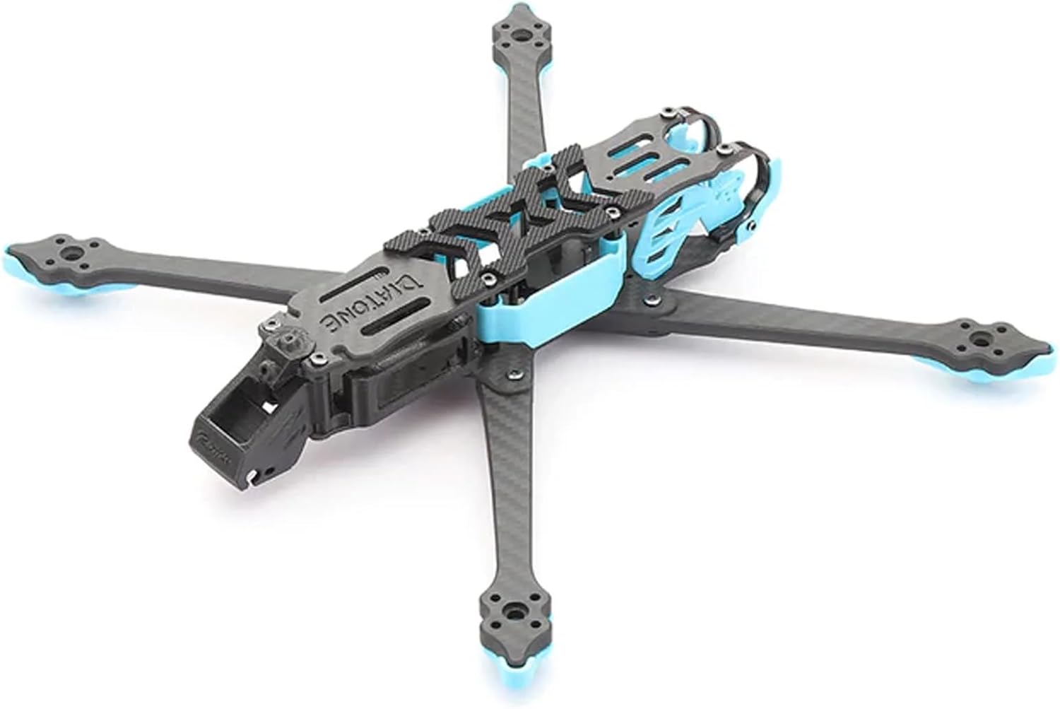 Diatone Roma F7 11.417 in FPV Racing Drone Frame Kit – 0.157 in 3K fibra de carbono, rápida y ágil, fácil personalización – Plataforma profesional
