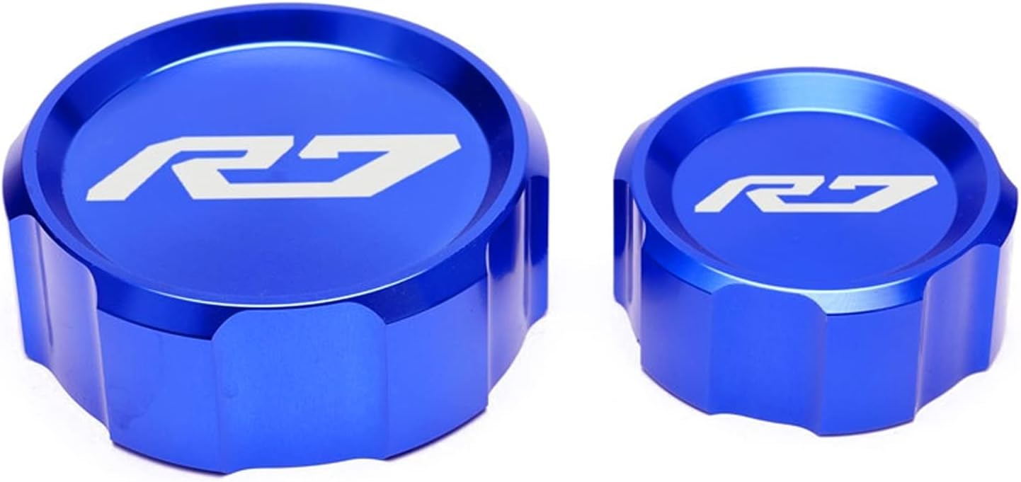 Para YAMAHA YZF R7 YZF-R7 YZFR7 2021 2022 2023 Accesorios de motocicleta Cubierta de depósito de cilindro de aceite de líquido de freno delantero